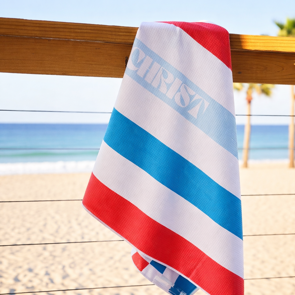 Faith Beach Towel: Freedom in Christ