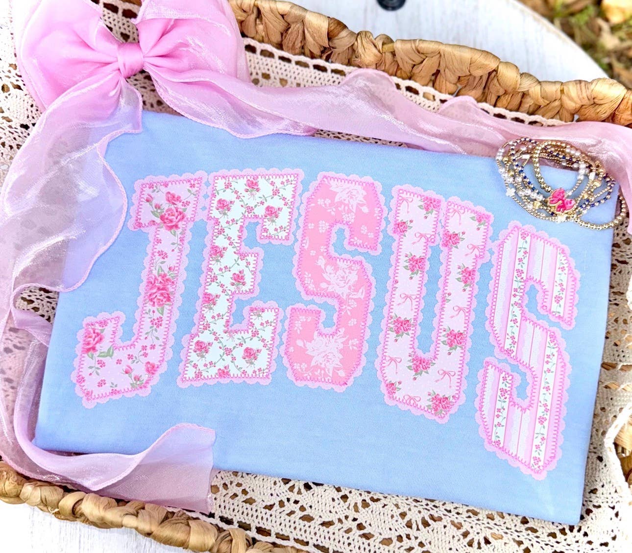 Jesus Floral Shirt