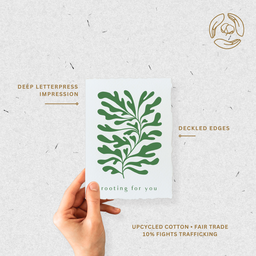 Rooting for You | Plant Shop Greeting Card