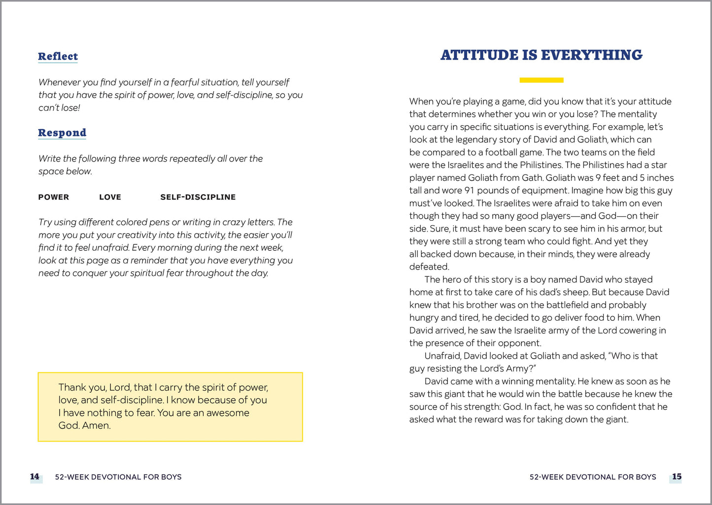 52-Week Devotional for Boys