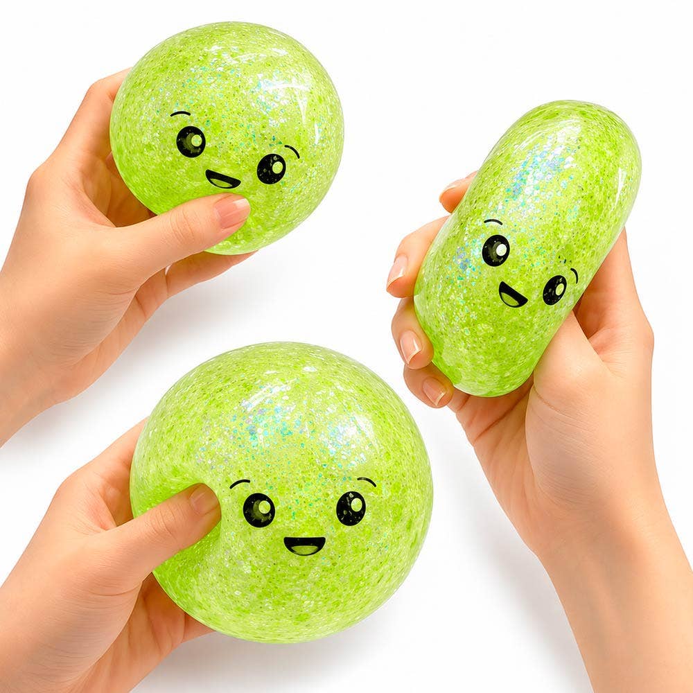 Light Up Bao Bun Dumpling Squeeze Stress Relief Toy