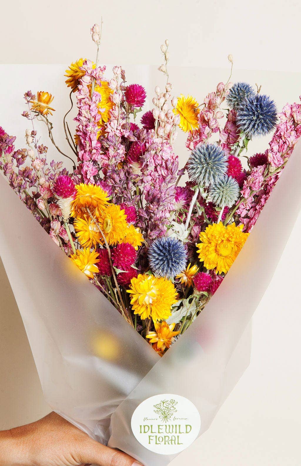Big Bright Dried Bouquet