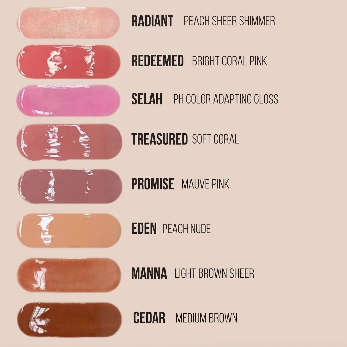 Divine Shine Lip Gloss: Redeemed
