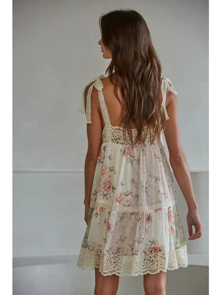 Woven Polyester Chiffon Multi Floral Print