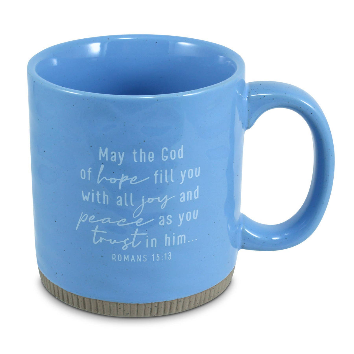 Mug Powerful Words Peace Lt Blue