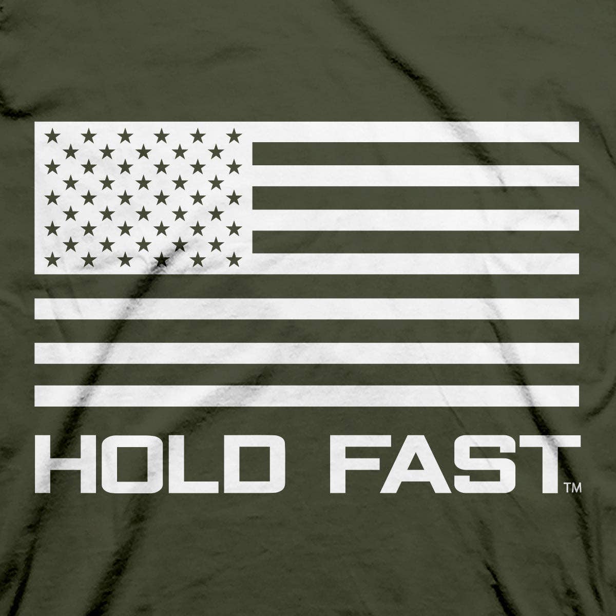 HOLD FAST Men's T-Shirt Stronger Men: Moss