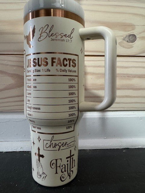 Jesus Facts Tumbler