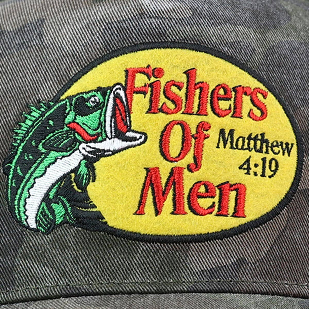 Kerusso Men's Cap Fishers Of Men Camo