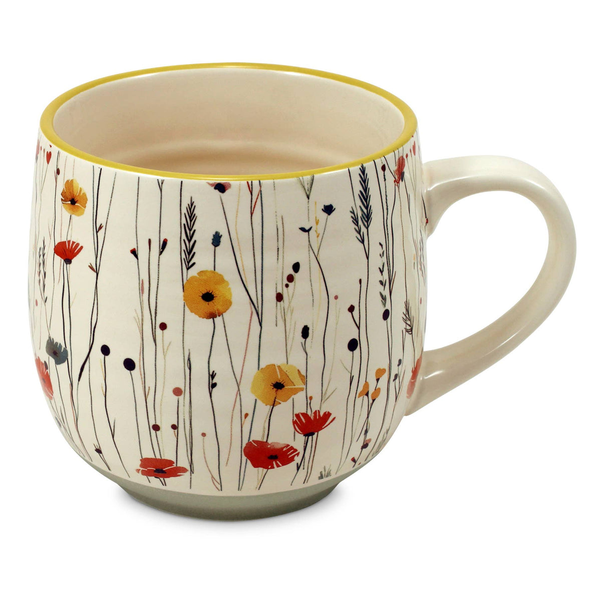 Mug Enjoy Today Floral Strength and Love