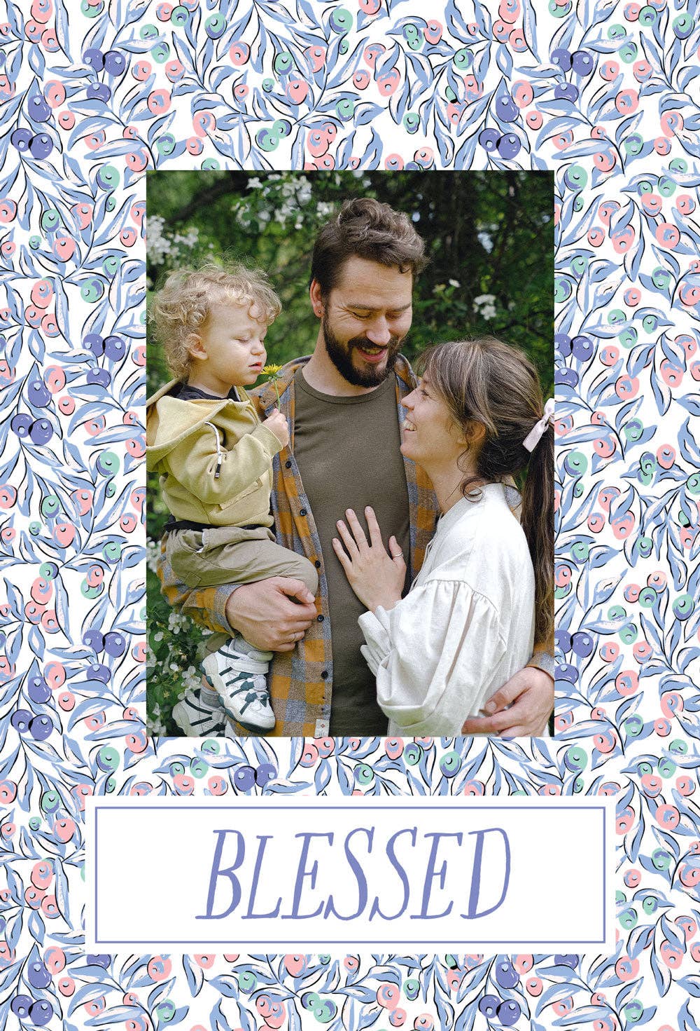 Fearless Faith Photo Frame - Blessed