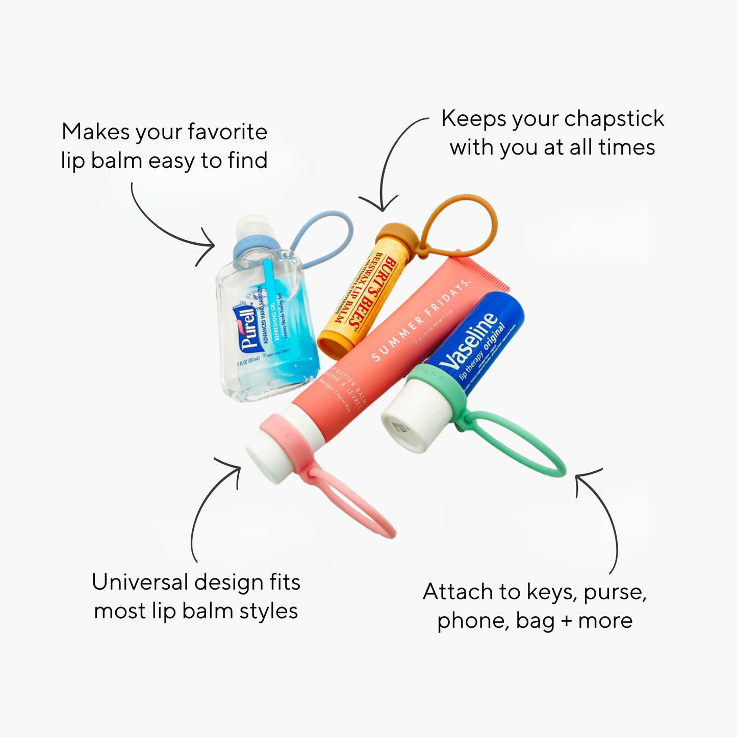 Lip Balm Holder: Pure