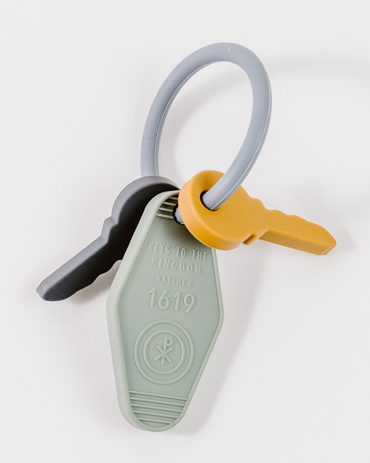 Keys to the Kingdom Silicone Teethers: Keys to the Kingdom