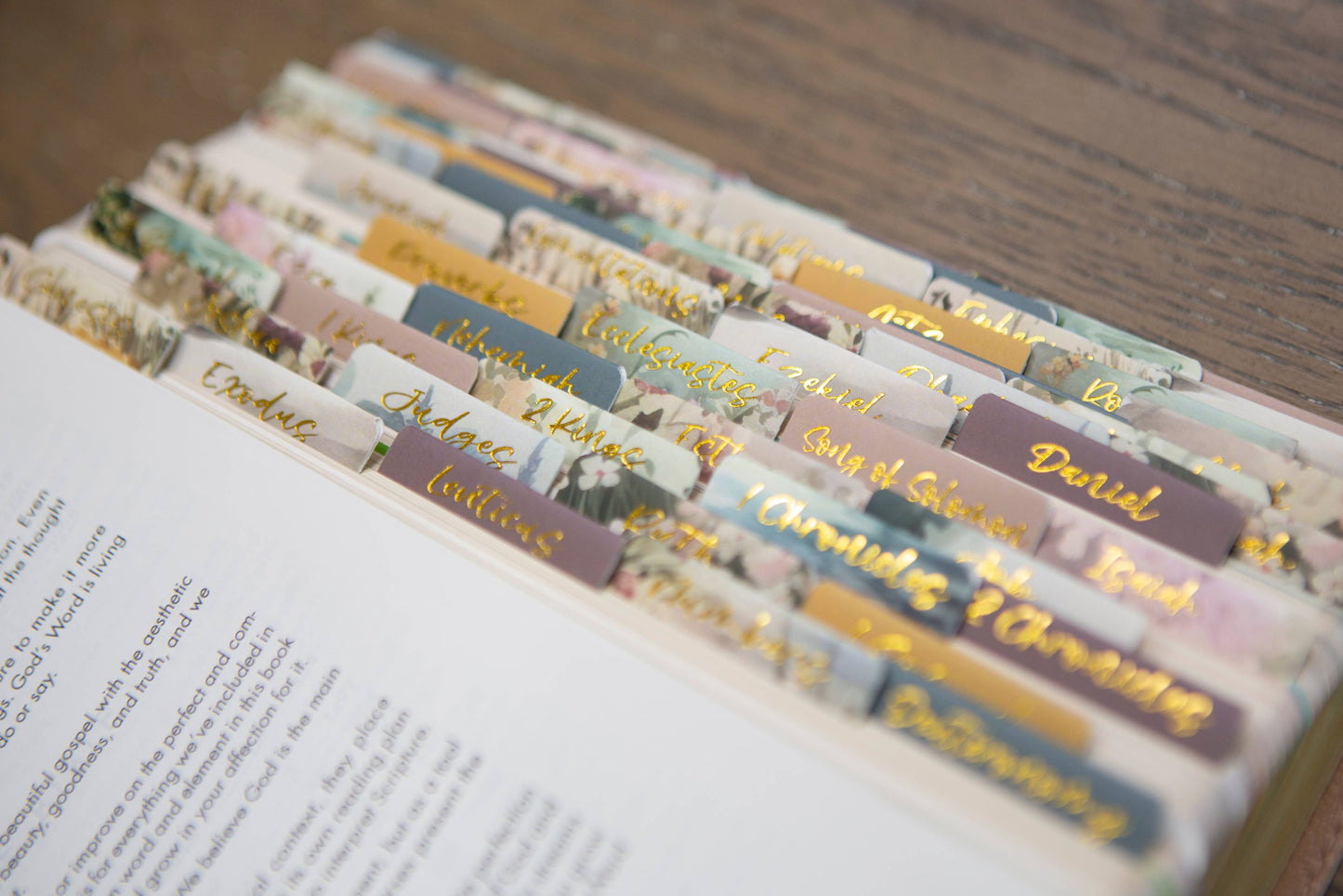 Pretty Bible Book Tabs | Bible Tabs