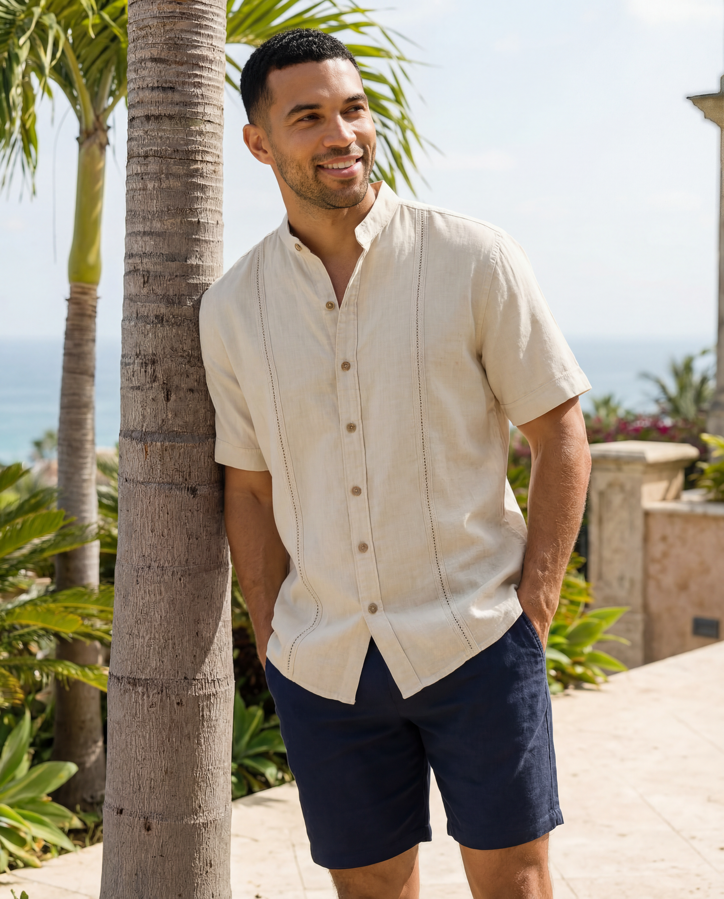 Men's Cuba Beige Shirt