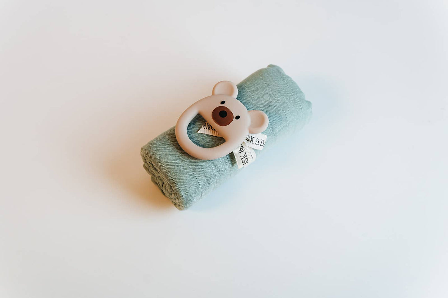 Sage Green Newborn Baby Bundle -2 Piece Baby Shower Gift Set