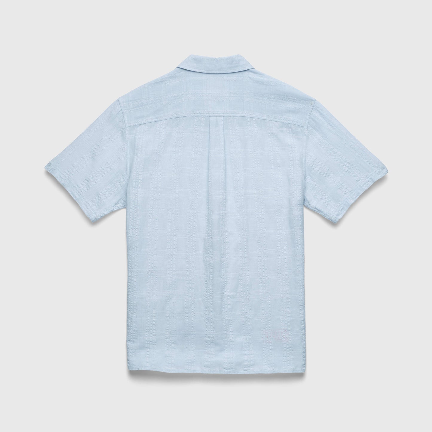Collared Button-Down Textured Shirt