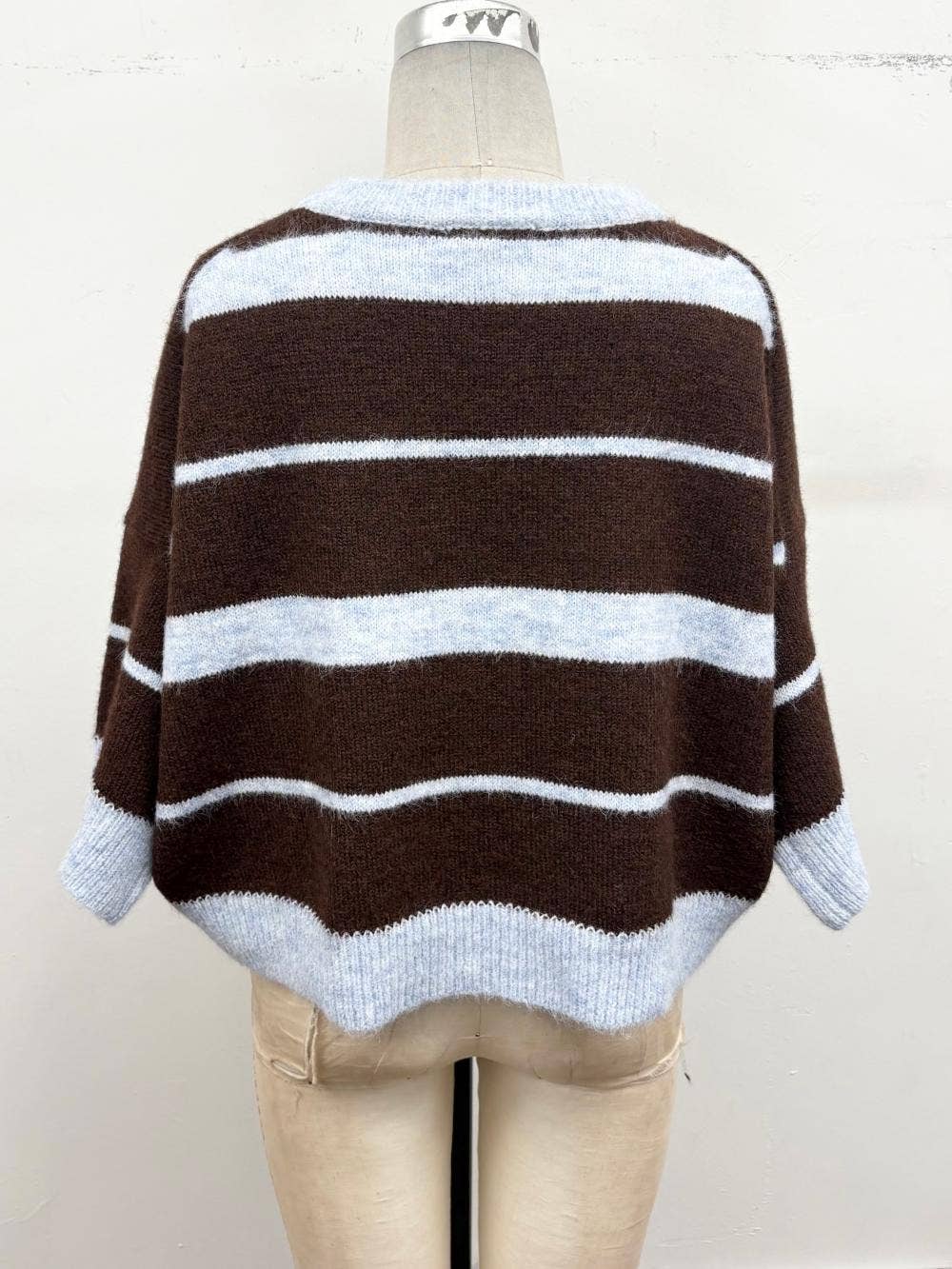 Cozy Colorblock Stripe Sweater