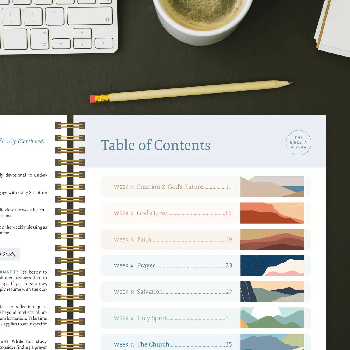 The Bible in A Year: A 52-Week Journey Through God's Word
