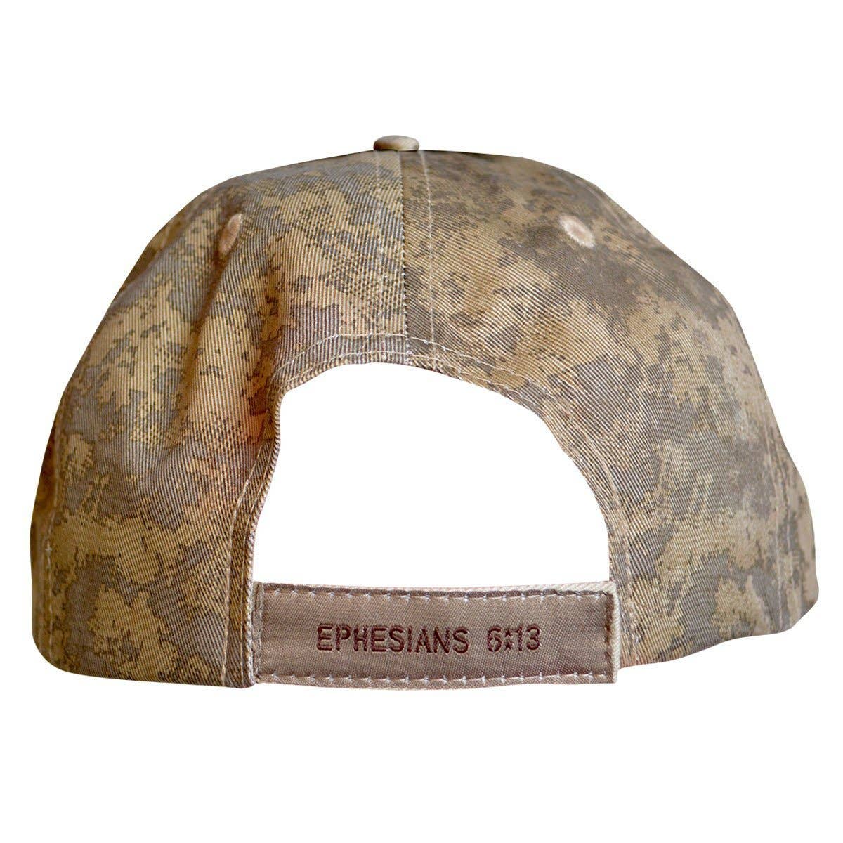 Mens Baseball Cap Stand Strong: Desert Camo