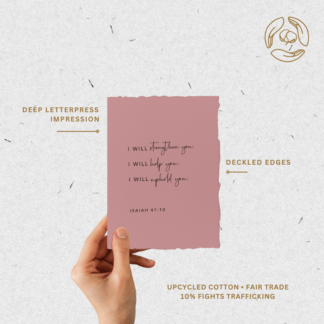 Strengthen You Help You | Religious Greeting Card