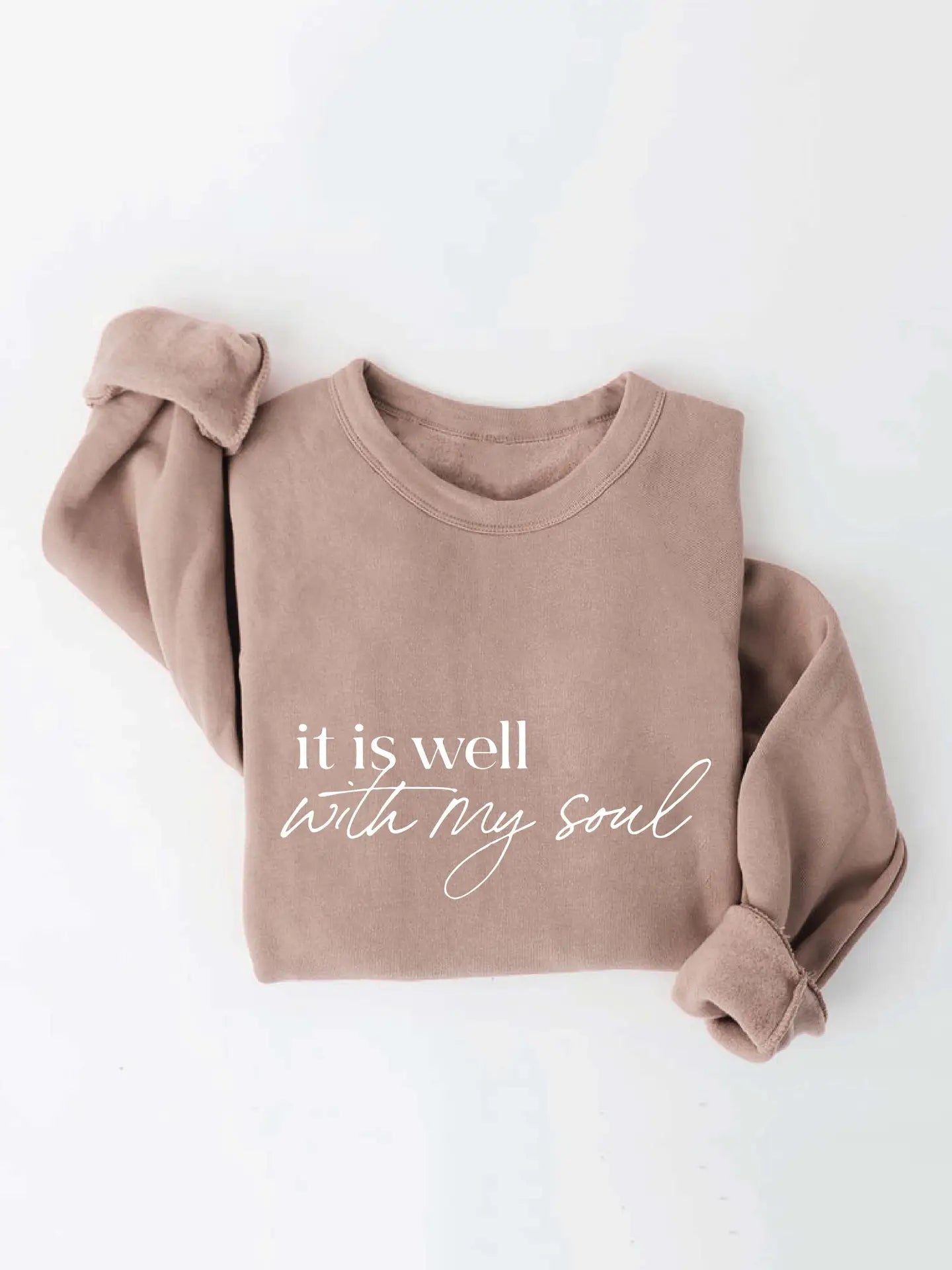 IT IS WELL WITH MY SOUL Graphic Sweatshirt Top