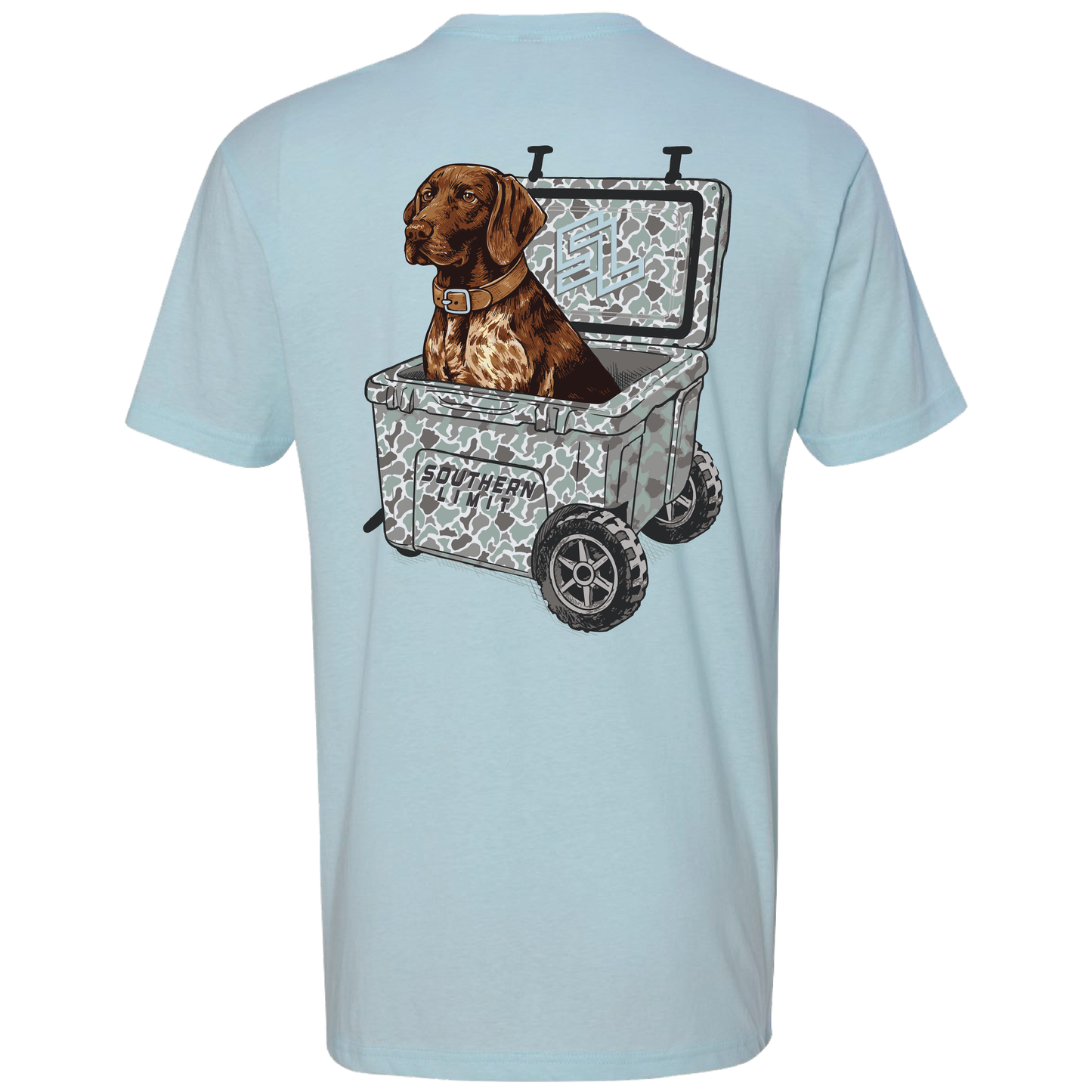 Dog Cooler Ice Blue
