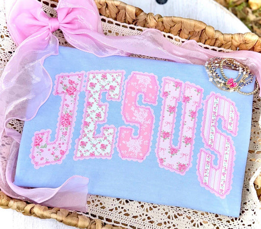 Jesus Floral Shirt