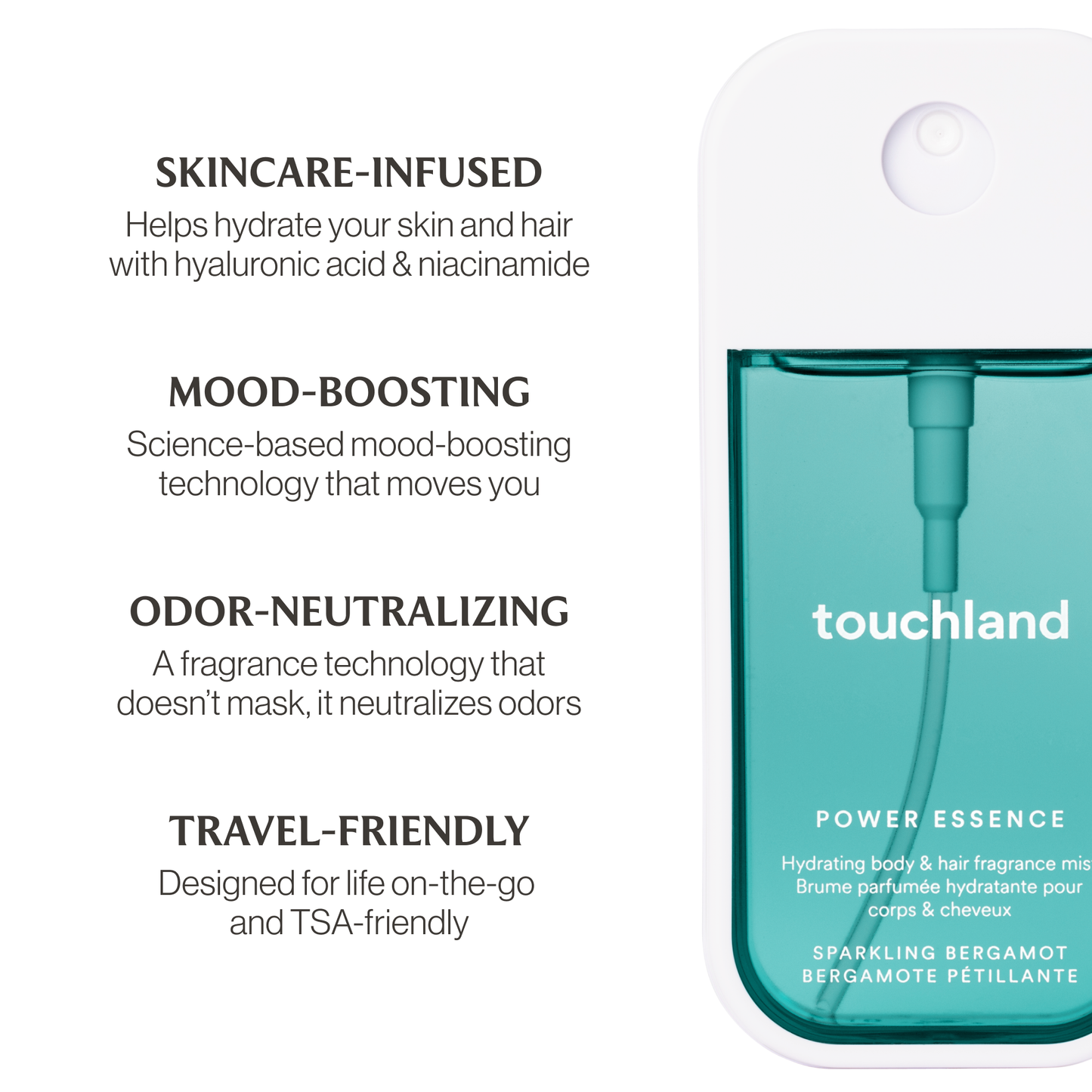 Sparkling Bergamot Power Essence Body & Hair Fragrance Mist