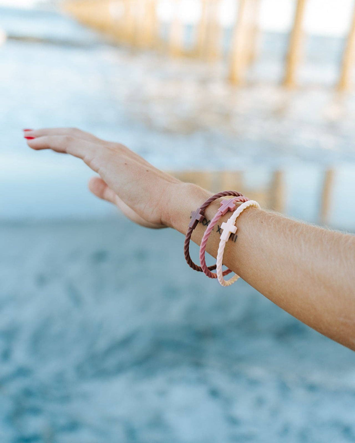 Infinity Cross Bracelets- Horizon