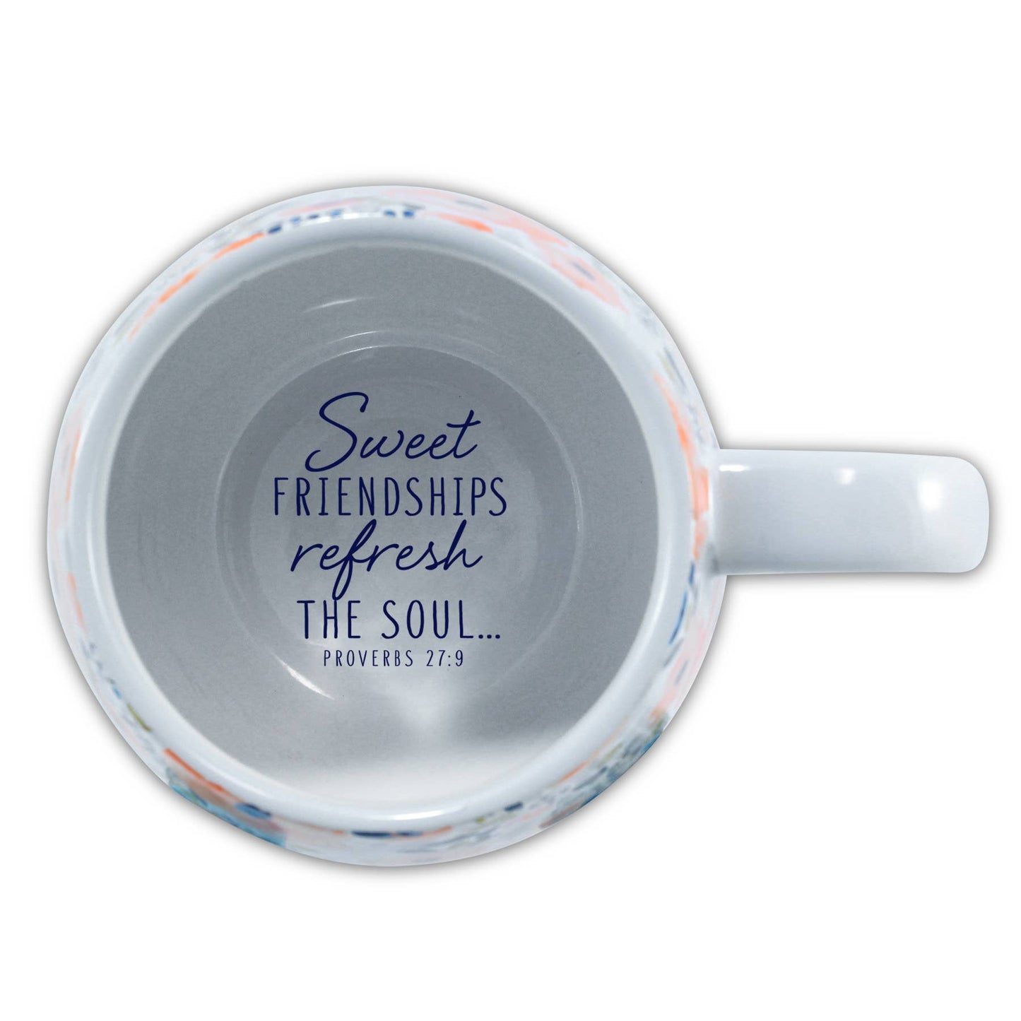 Coffee Mug Watercolors Sweet Friend 18Oz