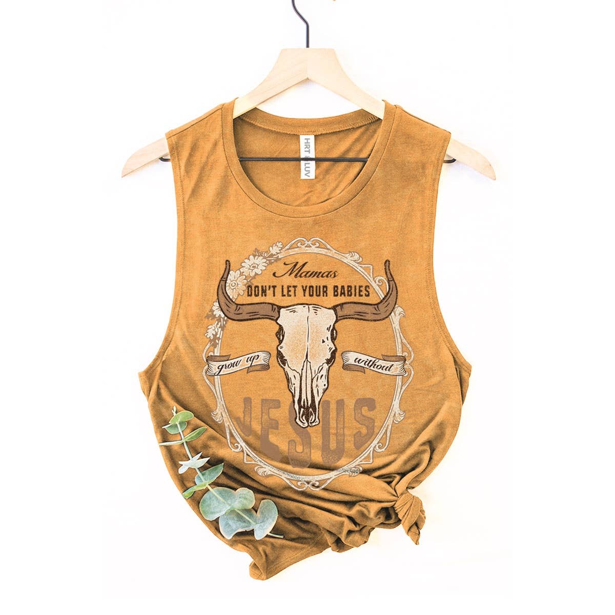 MAMAS JESUS MINERAL GRAPHIC TANK TOP