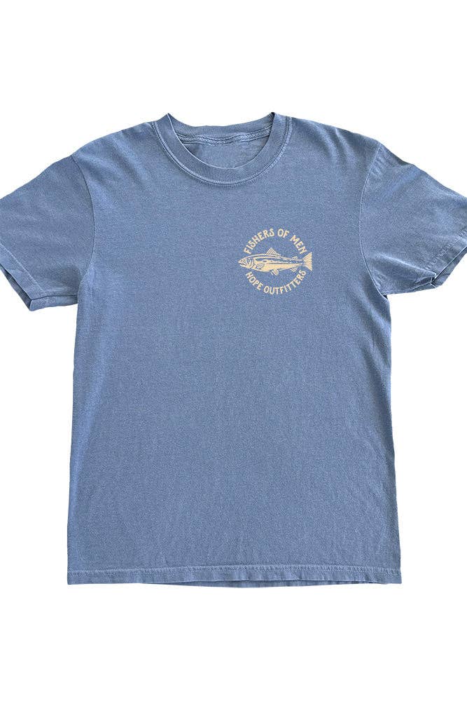 Blue Fishers of Men Graphic Tee