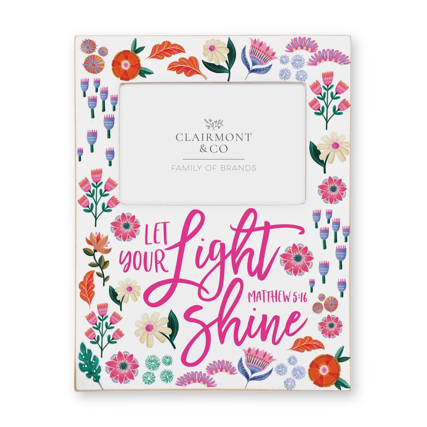 Radiant Hope Let Your Light Shine Picture Frame