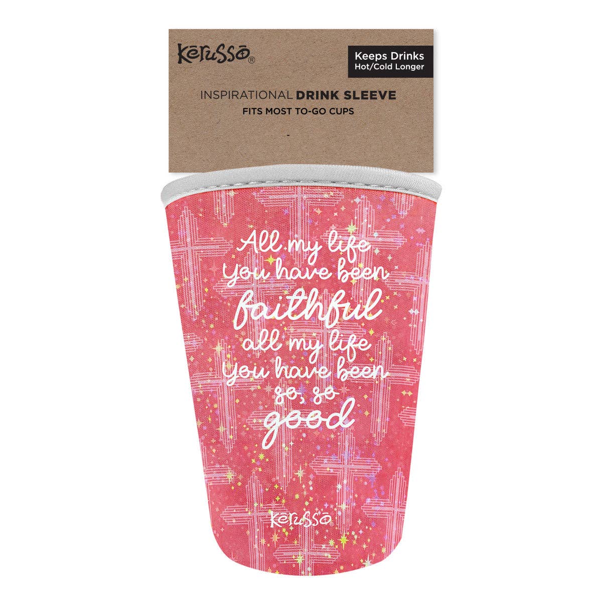 Kerusso Drink Sleeve So So Good: Pink