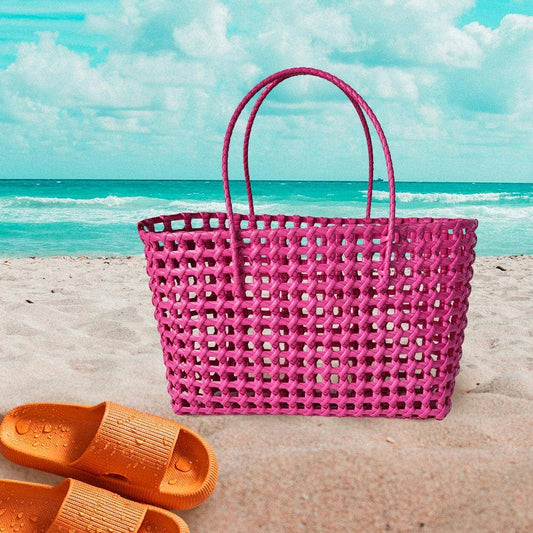 Pink Jelly Tube Tote Bag