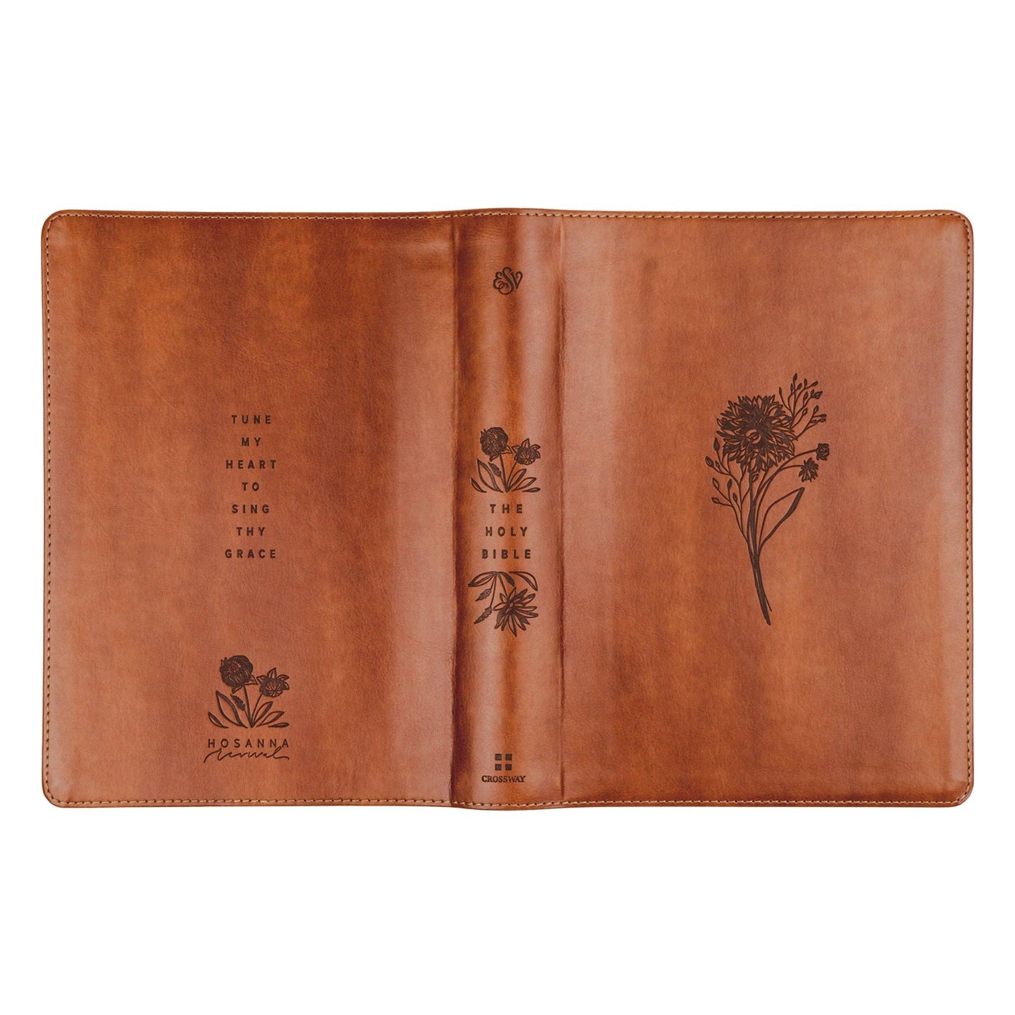 ESV Large Print Journaling Bible: Sierra Theme