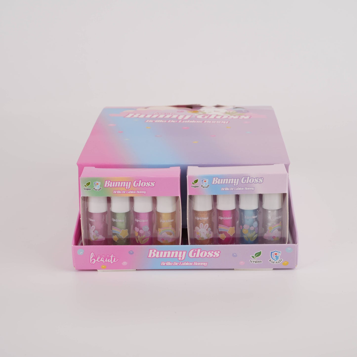 Bunny Gloss – 4-Pack Kids Lip Gloss Set