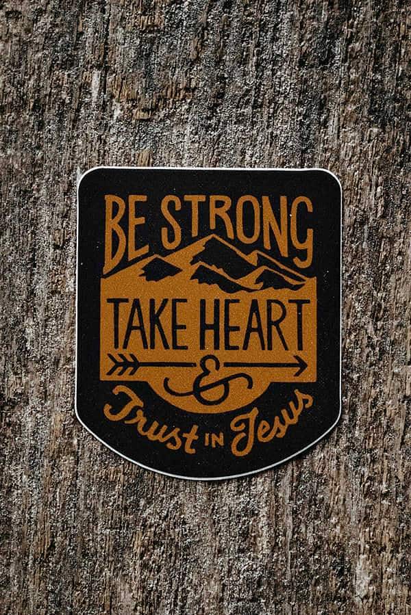 Trust In Jesus Sticker