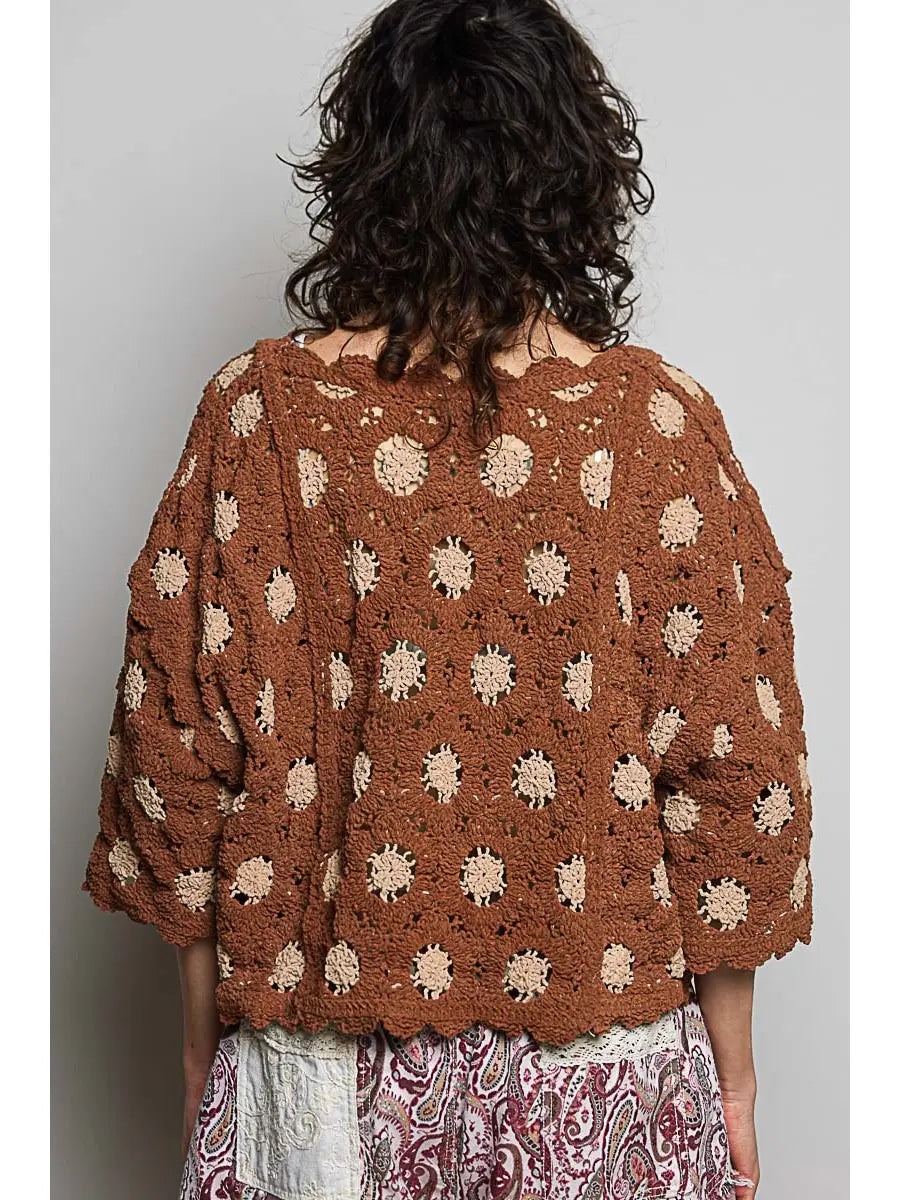 Cropped Crochet Top