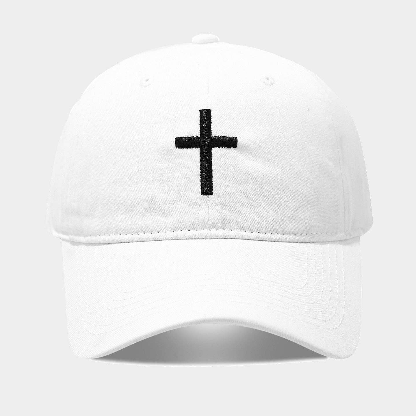Colorful Cross Baseball Cap Outdoor Sports Sun Hat: Adjustable