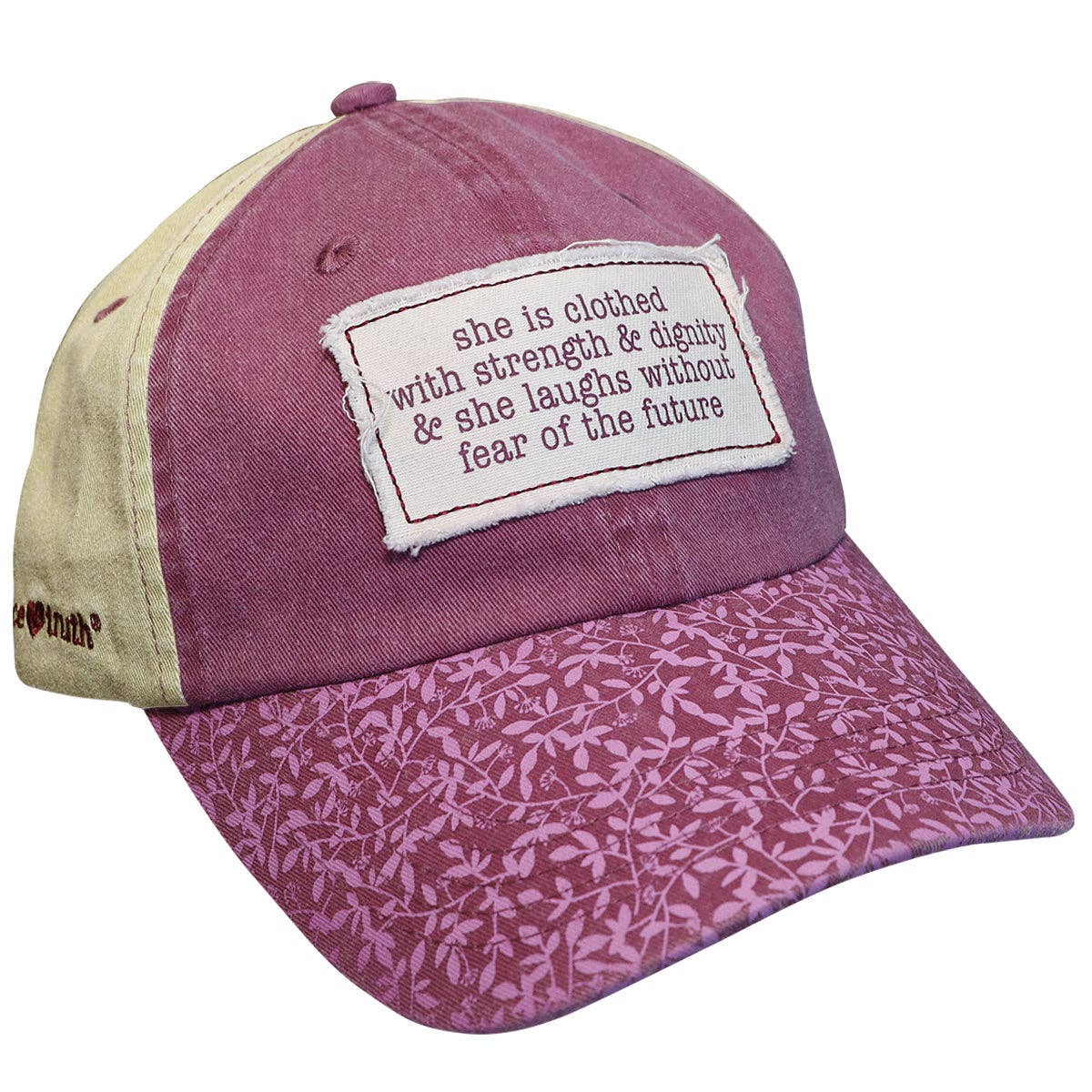 Grace & truth Womens Cap Clothed: Pink/Beige / One Size Fits Most