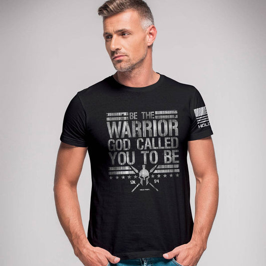 HOLD FAST Men's T-Shirt Warrior: Black