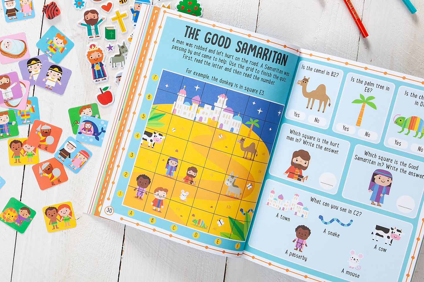 My Bible Stories Activity Book (Ages 3+, Summer Reading)