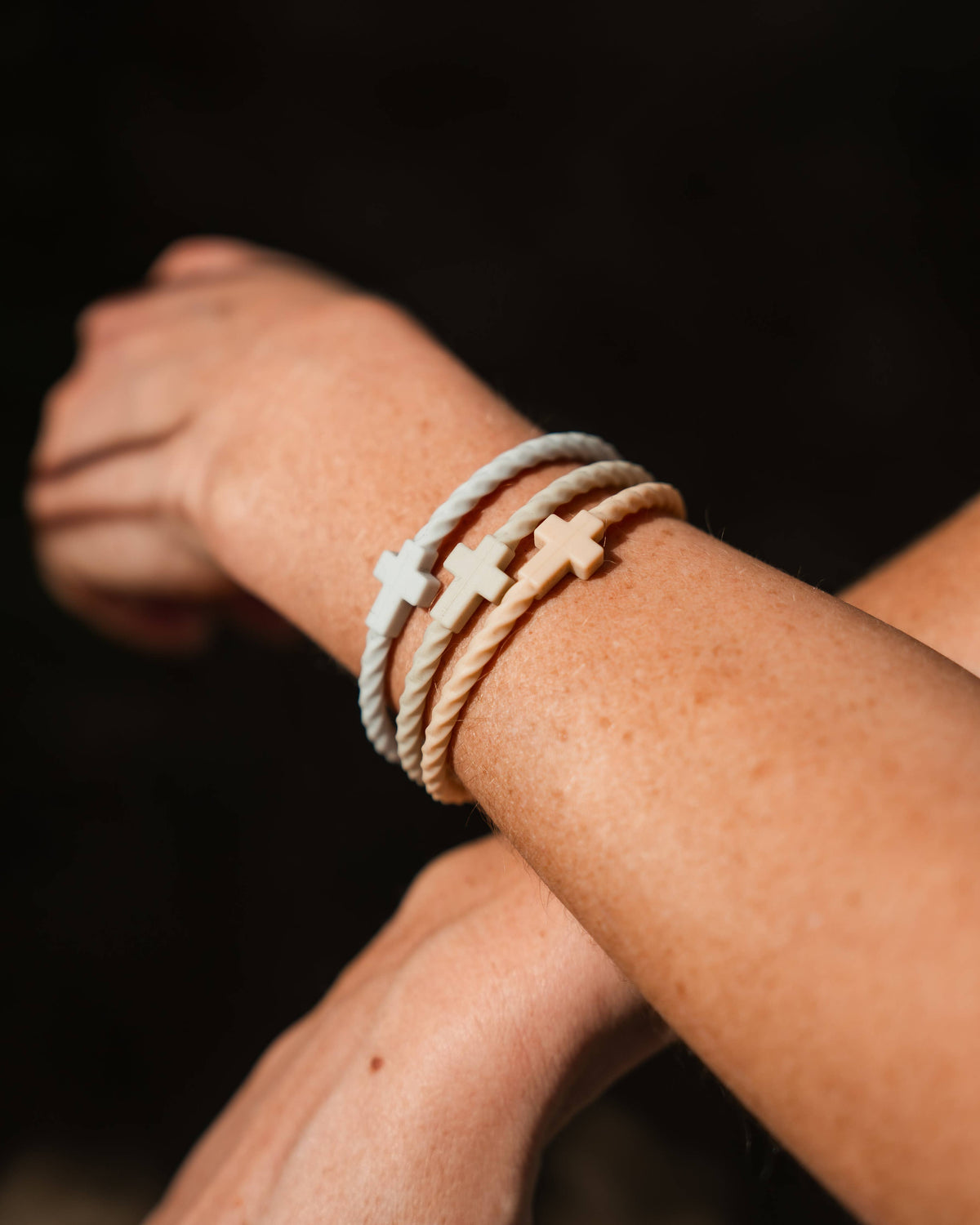 Infinity Cross Bracelets- Neutral