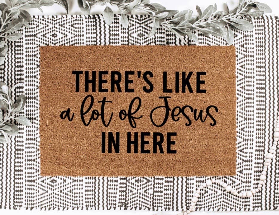 There's Like A Lot of Jesus In Here