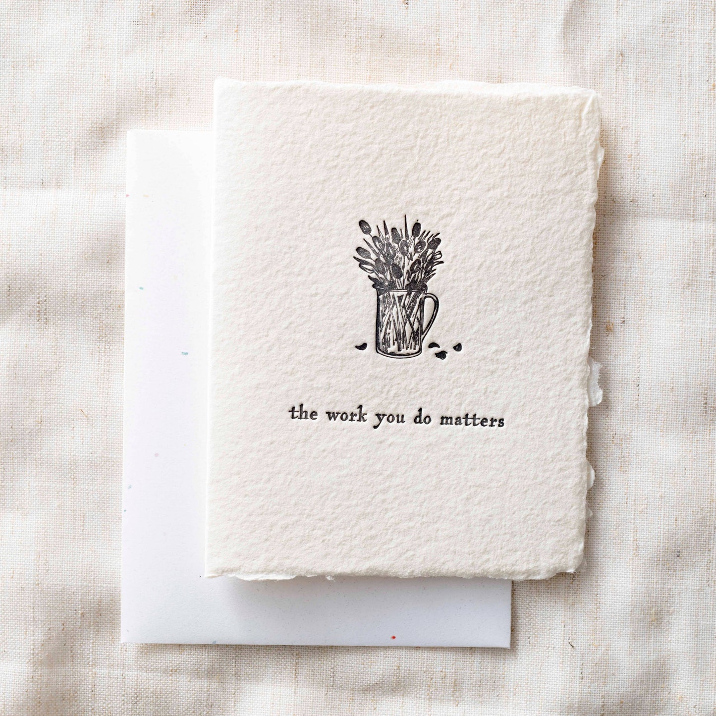 Your Work Matters | Teacher Appreciation Greeting Card