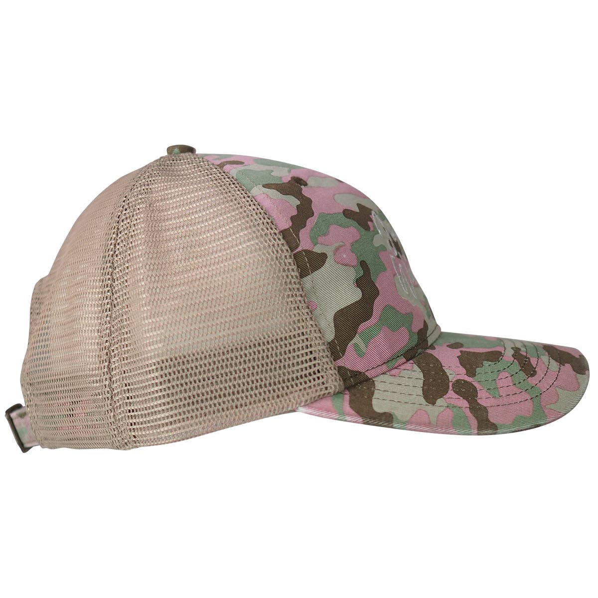 Kerusso Womens Cap Joyful Warrior: Tan/Camo / One Size Fits Most