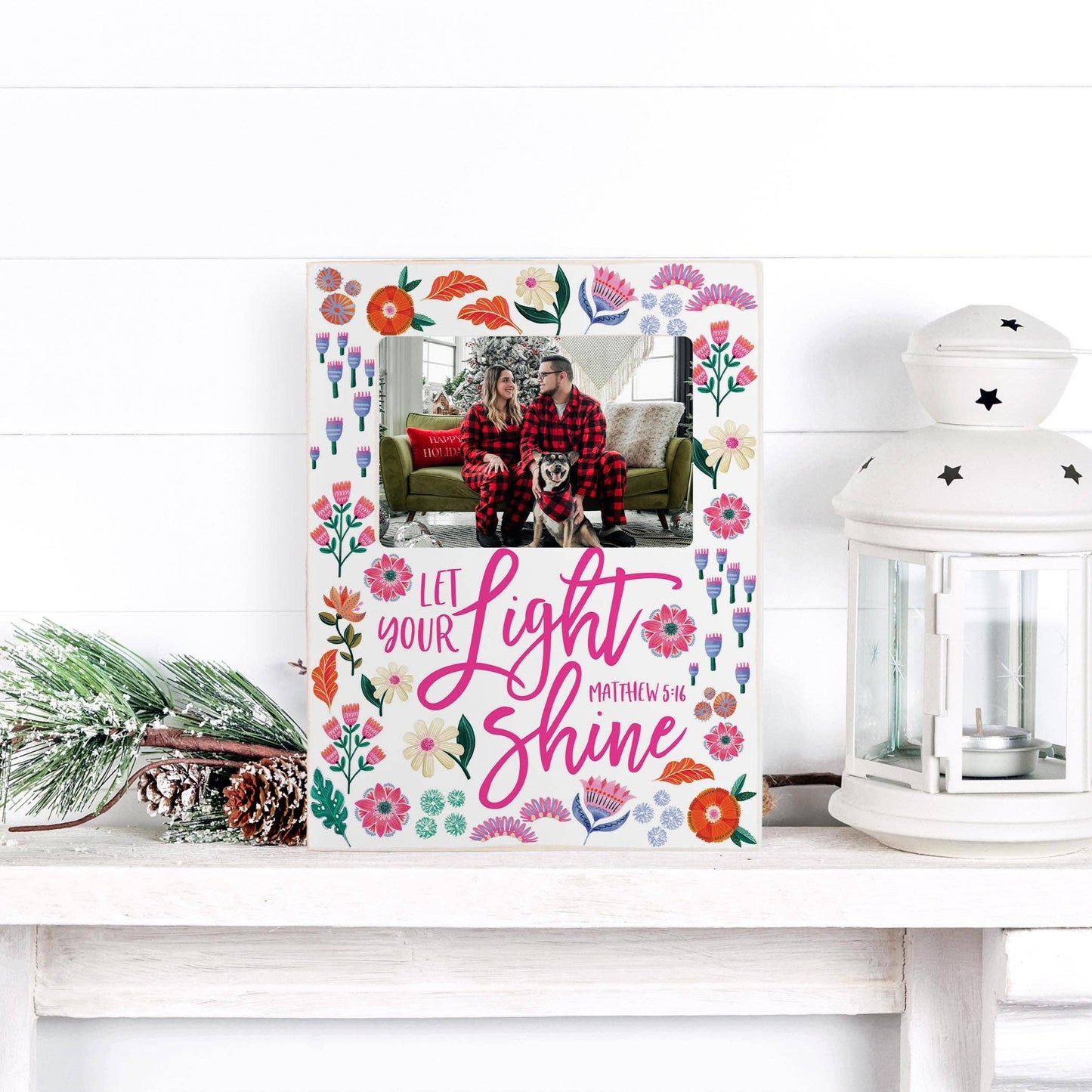 Radiant Hope Let Your Light Shine Picture Frame