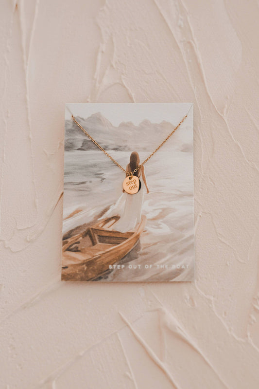 Step Out Disc Necklace | Christian Jewelry