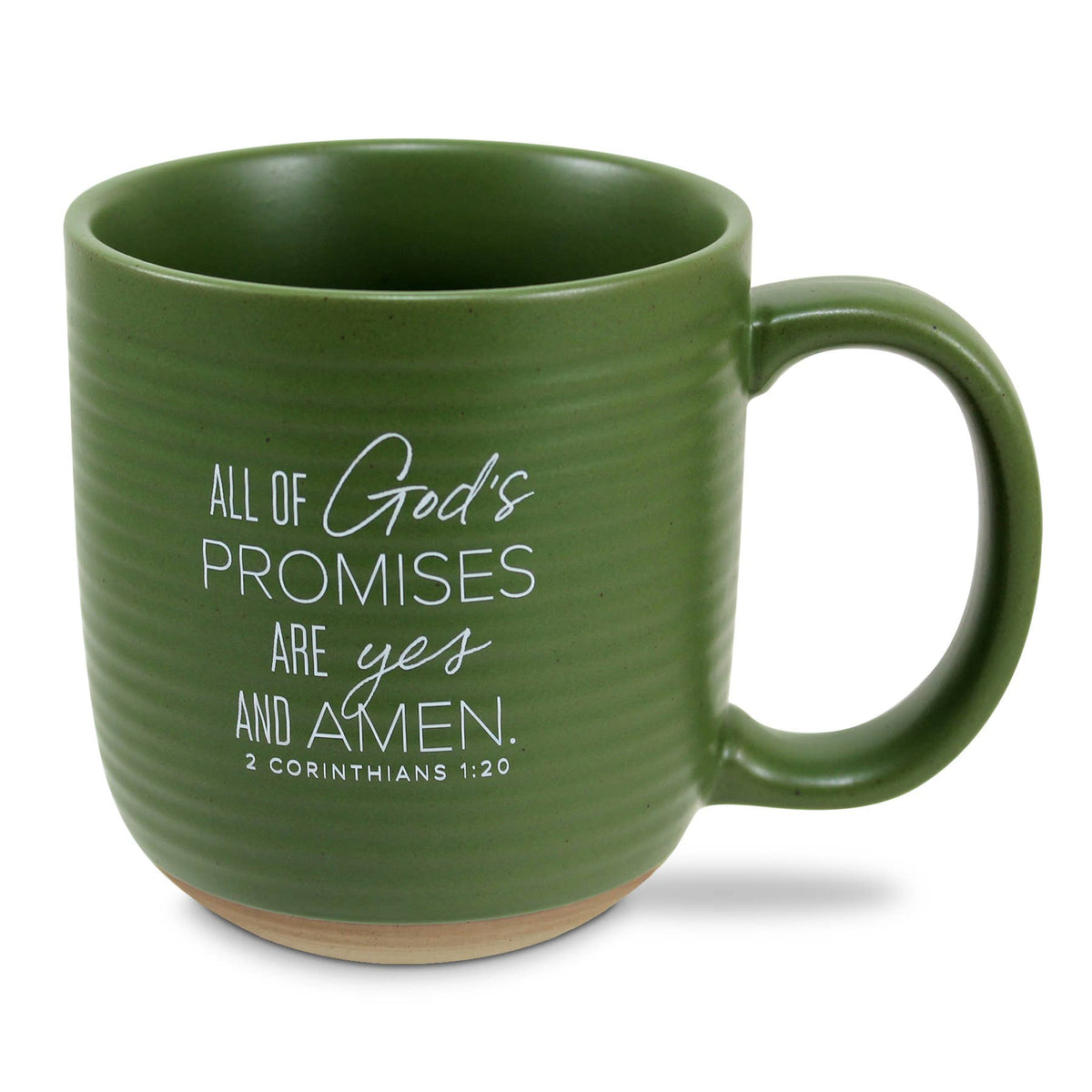Mug Amen Heal Restore Green